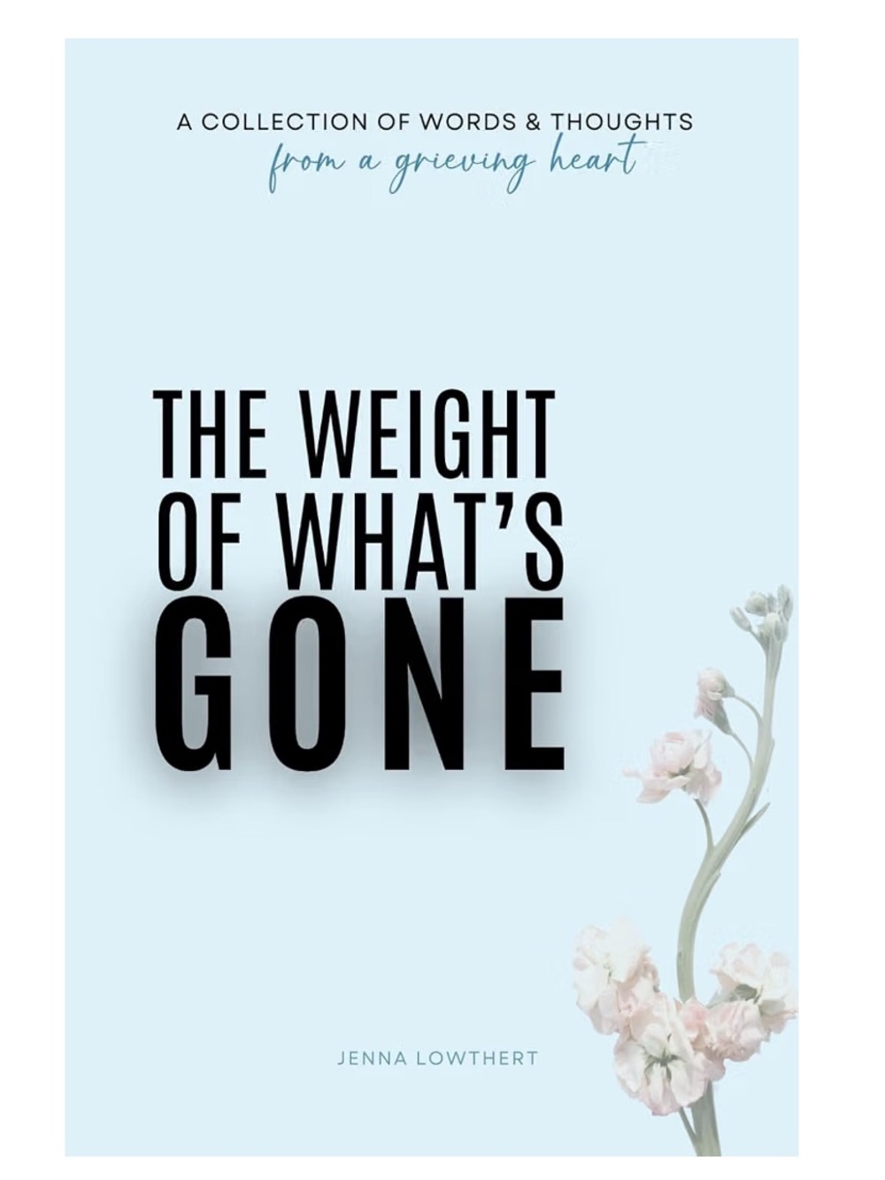 The Weight of What's Gone by Jenna Lowthert - Paperback Book